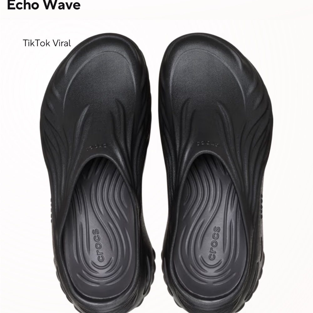 CROCS Charcoal and Yellow Clogs - Picture 3 of 5